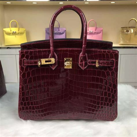 hermes red birkin bag|red crocodile birkin bag.